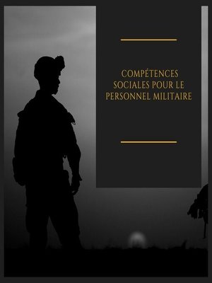cover image of Compétences sociales pour le personnel militaire